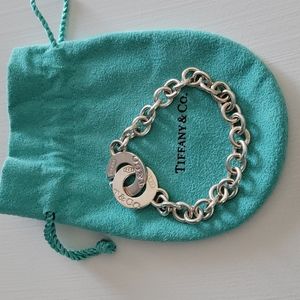 Tiffany & Co Silver925 interlocking bracelet